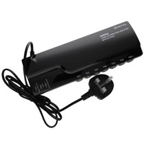 6 Way 4G Ready VHF UHF TV Aerial Distribution Powered Amplifier & DC By-Pass