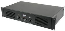 Stereo Power Amplifiers Audio 19" Rack Mountable 2U DJ Performers Events RCA