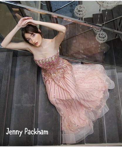 Jenny packham gown intricate - gown,