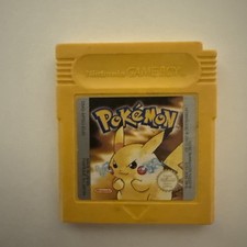 Pokémon Yellow Version Nintendo Game Boy Colour Genuine Cartridge Tested PAL UK