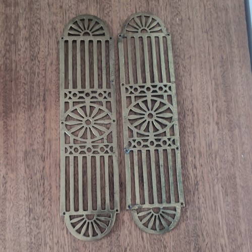 Vintage brass sun ray - 2x, sun-ray