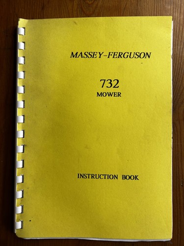 Massey ferguson 732 mower - ferguson,
