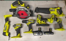 Ryobi 18v cordless power tool combo kit (GEN 2 TOOLS)