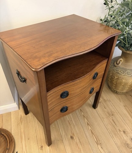 Vintage mahogany linen - vintage,