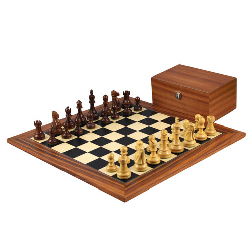 Palisander chess set inch - set,