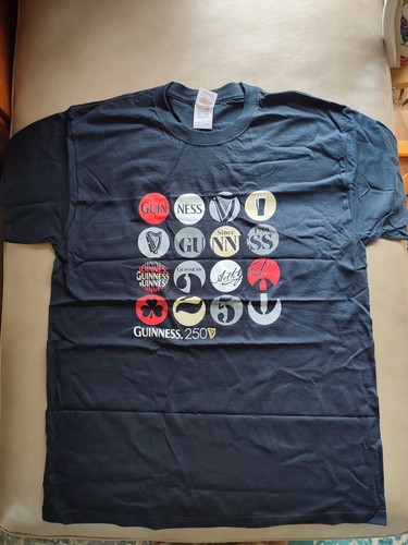 Guinness black shirt - guinness,