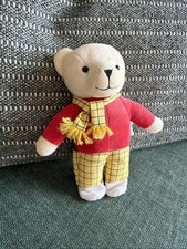 Rupert Bear Soft Toy Walking