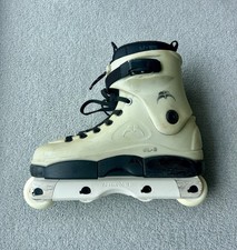 Razors SL3 Rollerblades UK 7/8 Cream Rare Inline Skates