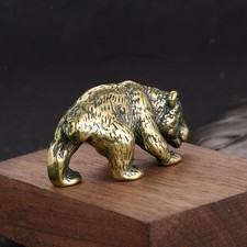 Brass Bear Tea Pet Miniature