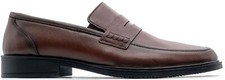 Lusco Mens Tan Brown Smart