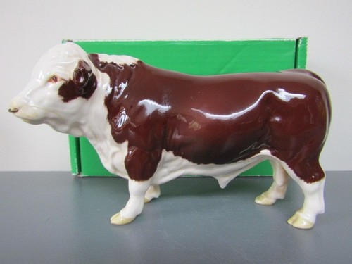 Beswick polled hereford - beswick, bull