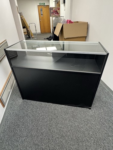 Black shop counter with - shop,