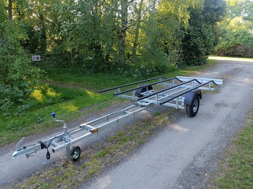Canoe kayak launch trailer - launch, 2