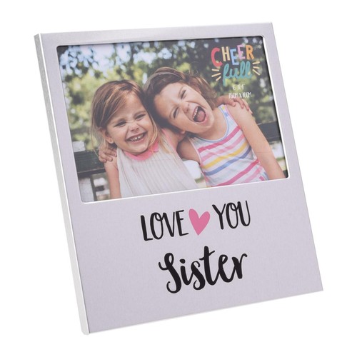 Aluminium photo frame - 4',