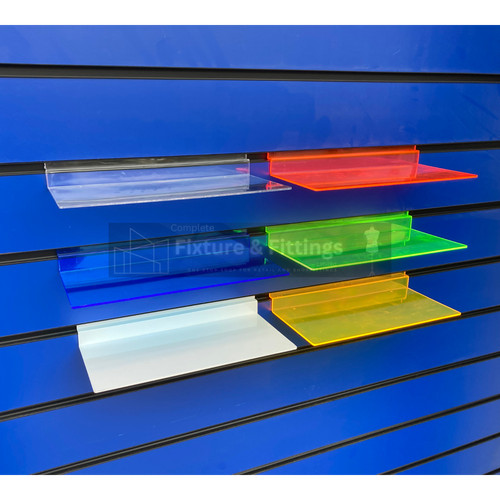 Acrylic slatwall shelf slat - slatwall,