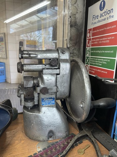 Shoe repair machine - shoe,