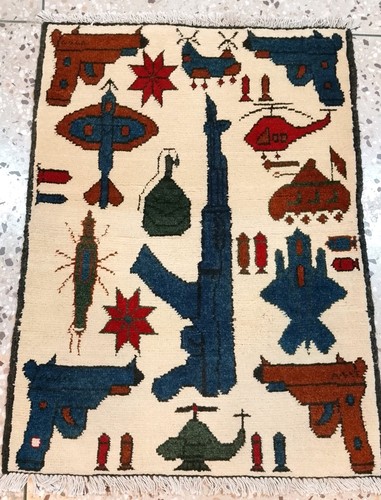 Handmade afghan wool - wool, rug