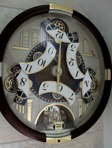 Seiko animated clock - seiko, melodies