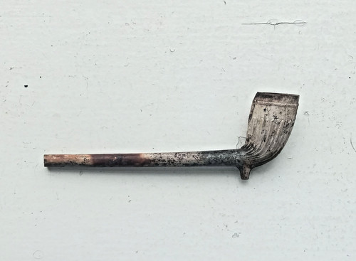 Antique victorian clay pipe - victorian,