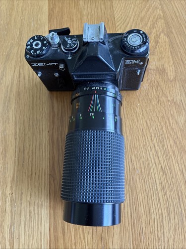 Zenit 35mm and zoom lens - em,