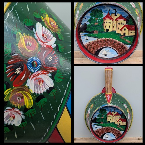 Vintage bargeware hand painted - vintage,