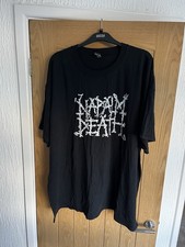 Napalm Death 3XL T-shirt Heavy Metal Industrial Punk Rock Music