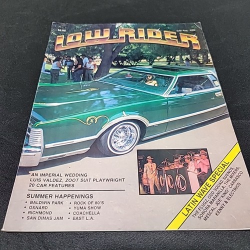 Lowrider magazine july aug - magazine,