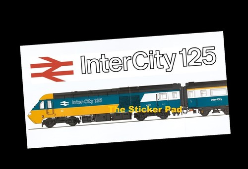 Sticker intercity 125 hst - intercity,