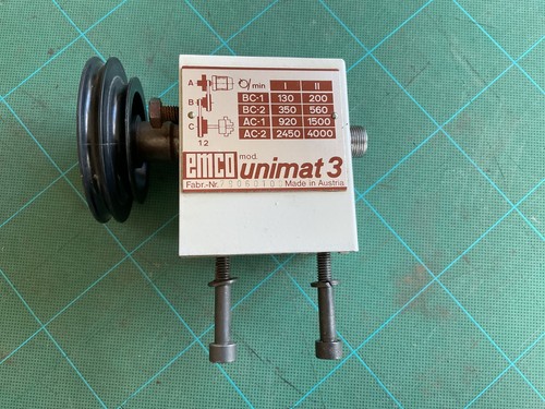 Emco unimat headstock with - 3,
