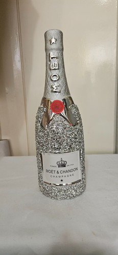 Crushed diamond sparkle bottle - crushed,