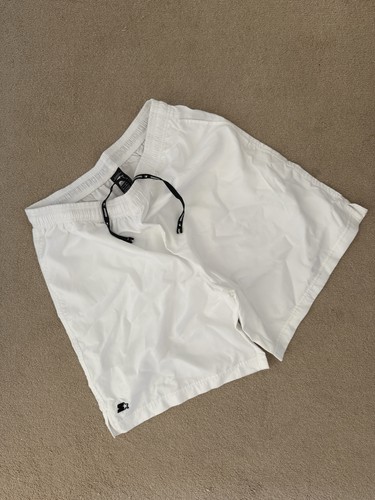 White silky satin nylon gym - silky,