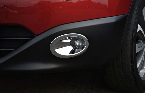 Chrome fog light lamp trim - light,