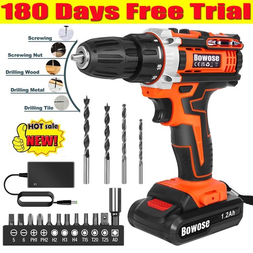 Cordless drill screwdriver - cordless, 21v