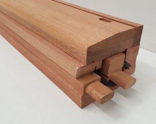 External hardwood door frame - door,