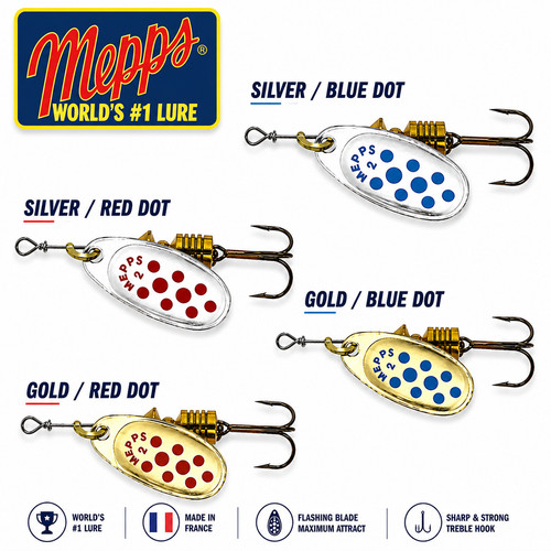 Mepps spinners comet salmon - comet,
