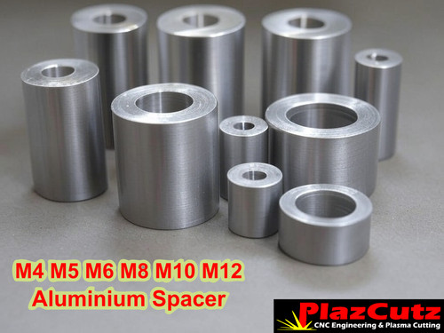 20mm 6082 aluminium bush - od,