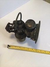 Vintage Powell and Hamner Metal Carbide Bicycle Lamp