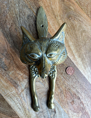 Genuine antique large brass - genuine,