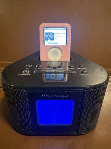 Wharfedale ipod docking alarm - docking,