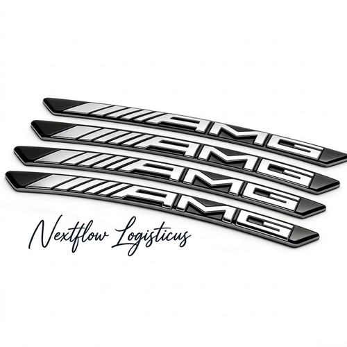 Amg wheel rim - wheel, badge