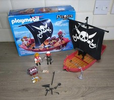 Playmobil 5298 Pirates Pirate Ship 99% Complete + Boxed