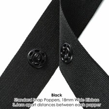 Press Stud Snap Popper Tape