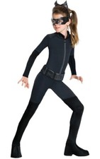 Rubies Catwoman Kids Childrens Costume Black Size Age 8-10 Years World Book Day