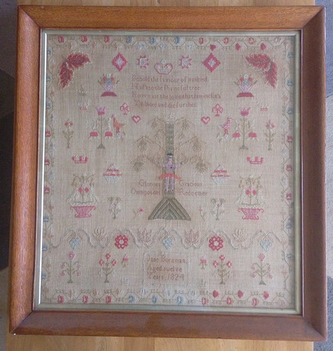 Antique decorative stitchwork