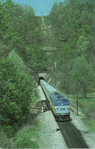 Csx roadrailer southbound - roadrailer, at