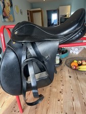 GP Ideal Black Leather Saddle
