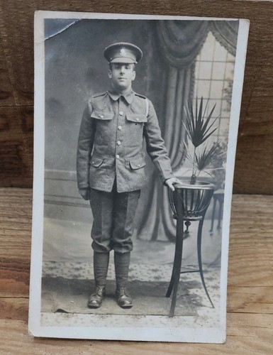 Vintage rppc postcard wwi - vintage, postcard: