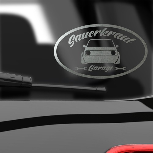 Car decal sticker - , sauerkraut