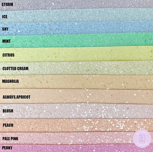 Pastel chunky glitter sparkly - pastel,