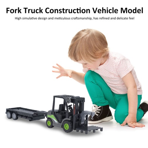 Forklift flatbed truck model - truck,